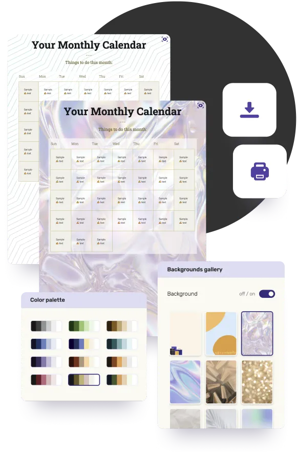 How to Use Customizable Monthly Calendar Templates