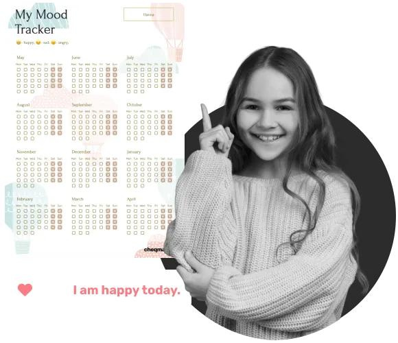 Mood Tracker Templates for Kids