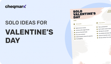 Solo Valentine’s Day Ideas Checklist