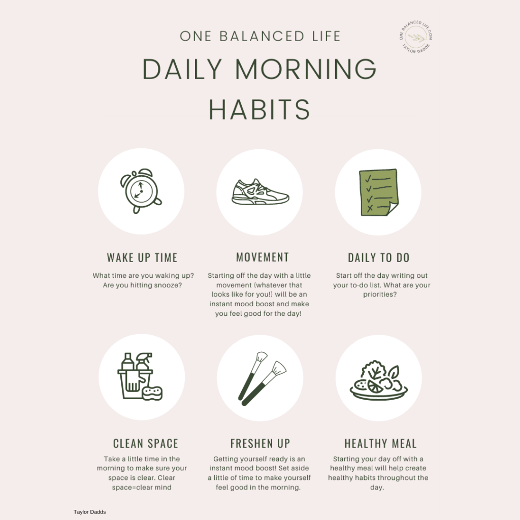 Healthy habits