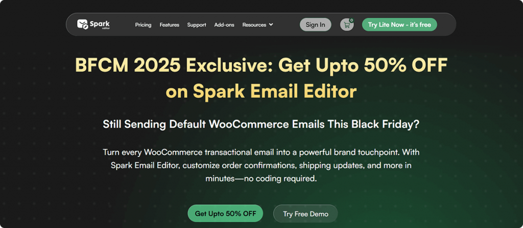 Spark Black Friday Deal