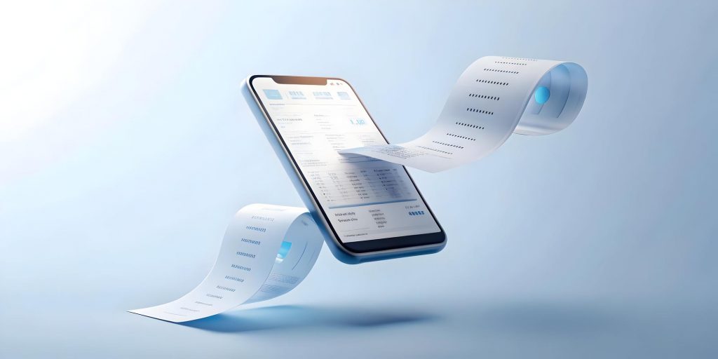 receipt-and-phone