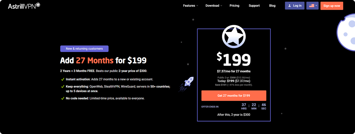 Astrill VPN Black Friday Deal