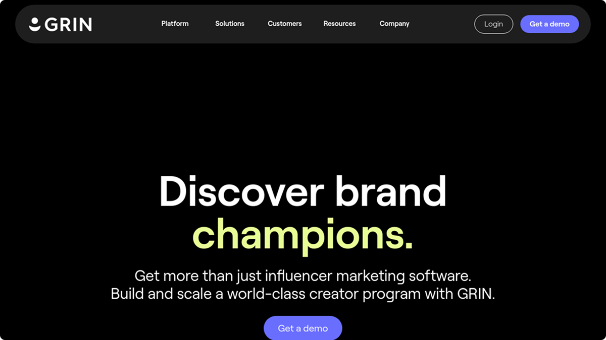 Discover brand champions