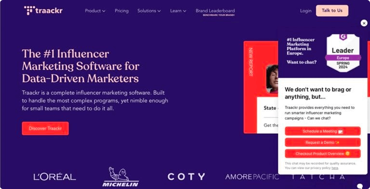 Influencer Marekting Softwae