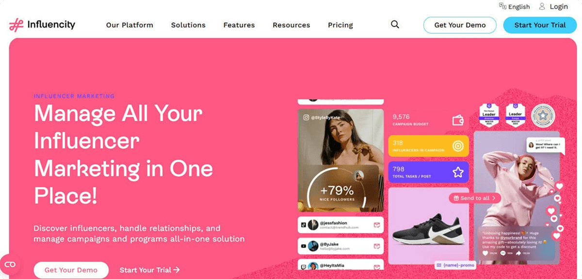 Manage all your influencer marketing in one place