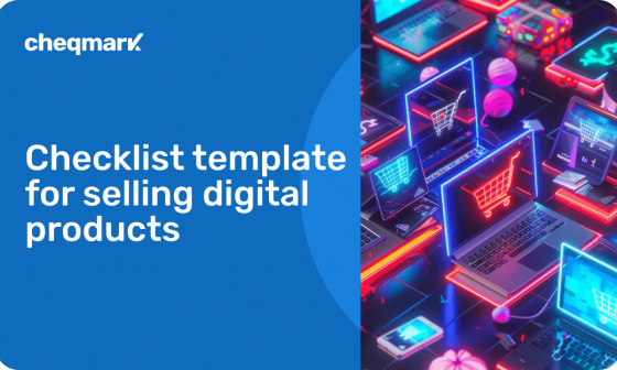 Checklist template for selling digital products