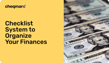 Checklist System to Organize Your Finances