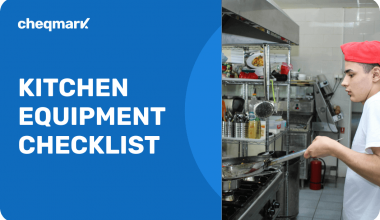 Kitchen Equipment Checklist