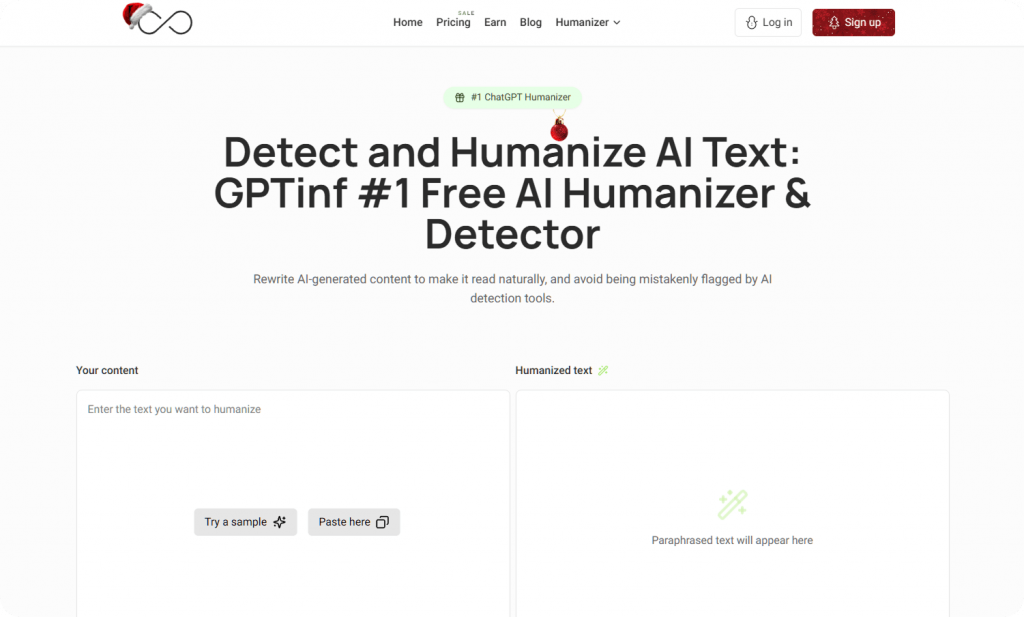 GPTinf Humanizer