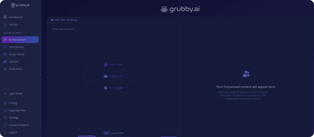 Grubby AI Humanizer