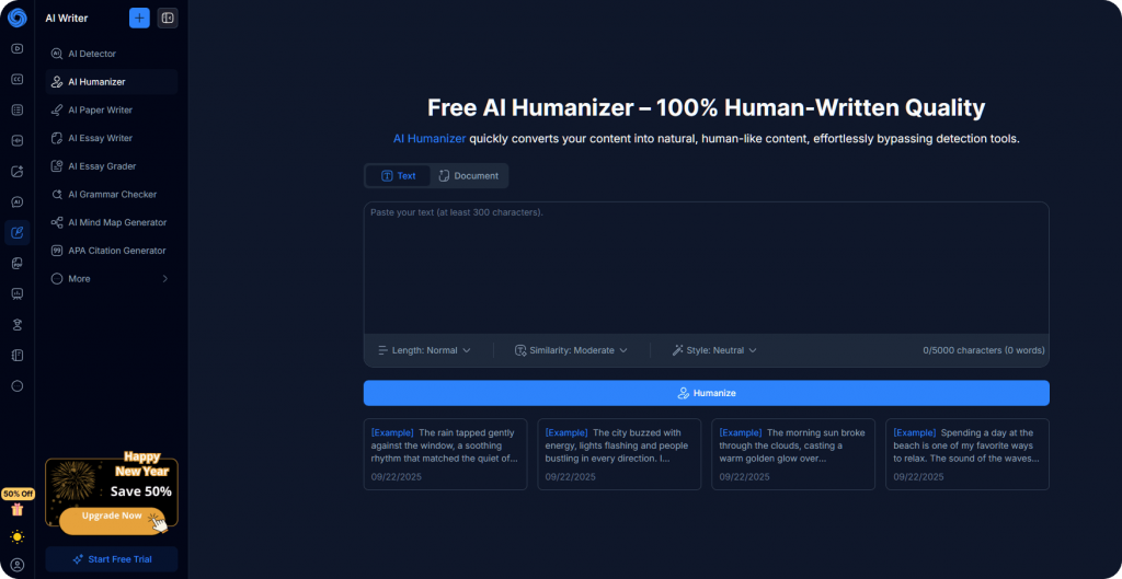 NoteGPT AI Humanizer