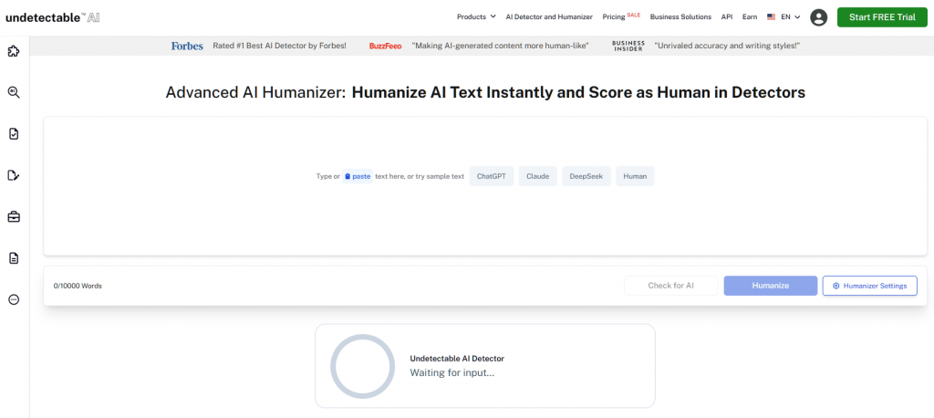 Undetectable AI Humanizer
