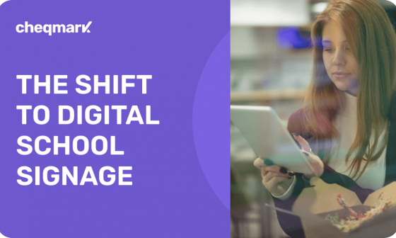 The Shift to Digital School Signage