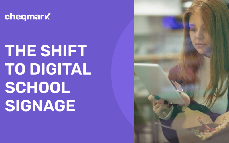 The Shift to Digital School Signage