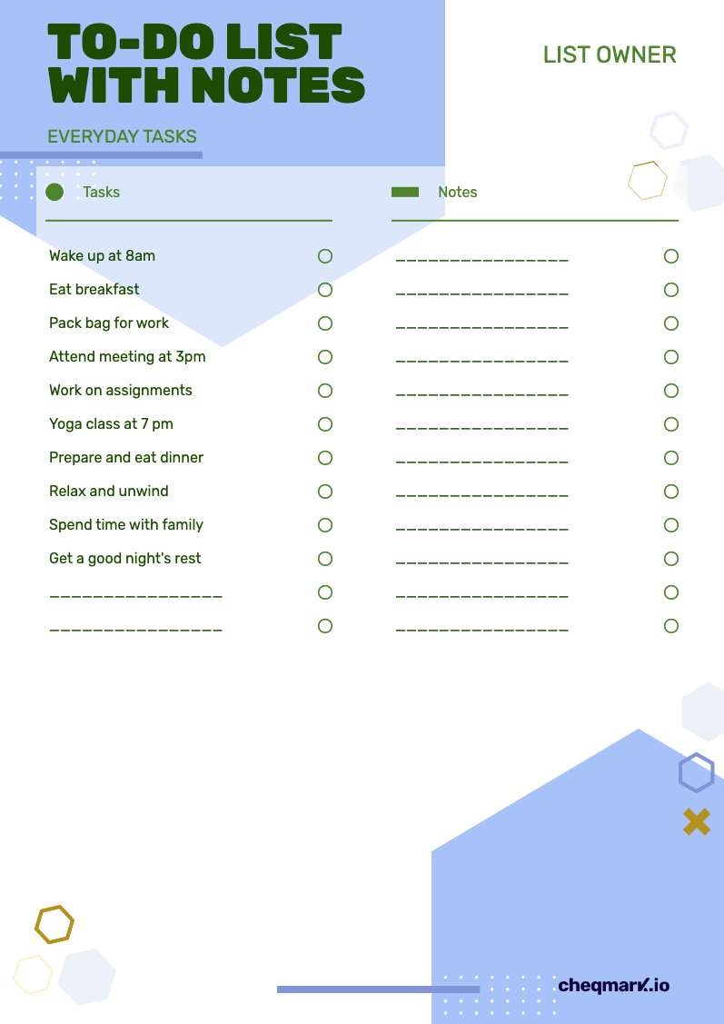 Downloadable Checklist Templates - Page 5 | Cheqmark