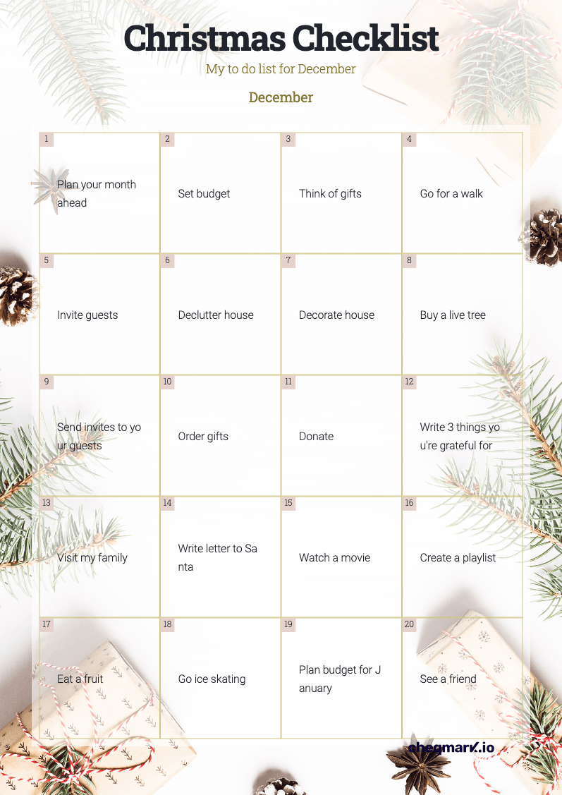 Downloadable Checklist Templates | Cheqmark