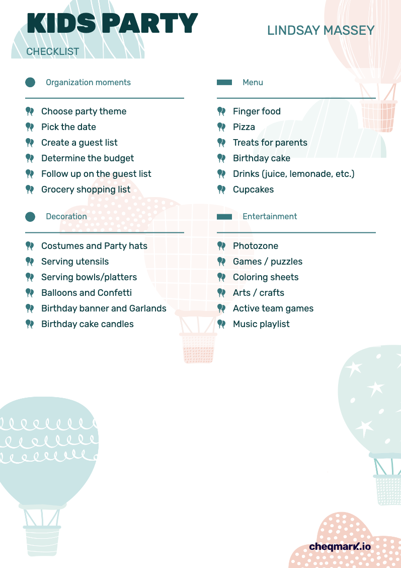 Downloadable Checklist Templates | Cheqmark