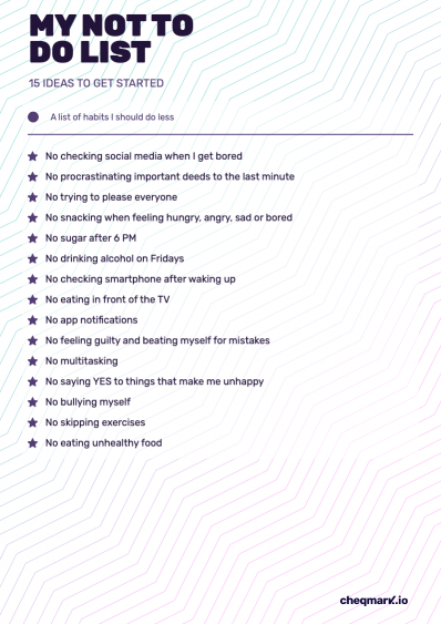 Customize online this Simple Psychology LV Self Care Checklist template