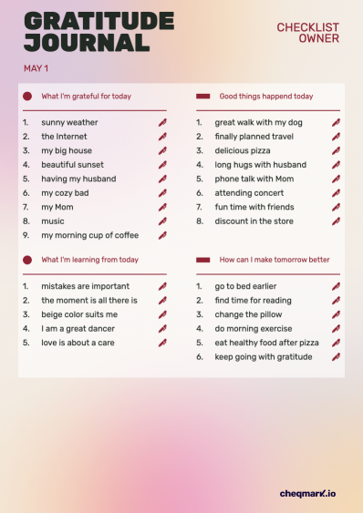 Downloadable Checklist Templates | Cheqmark